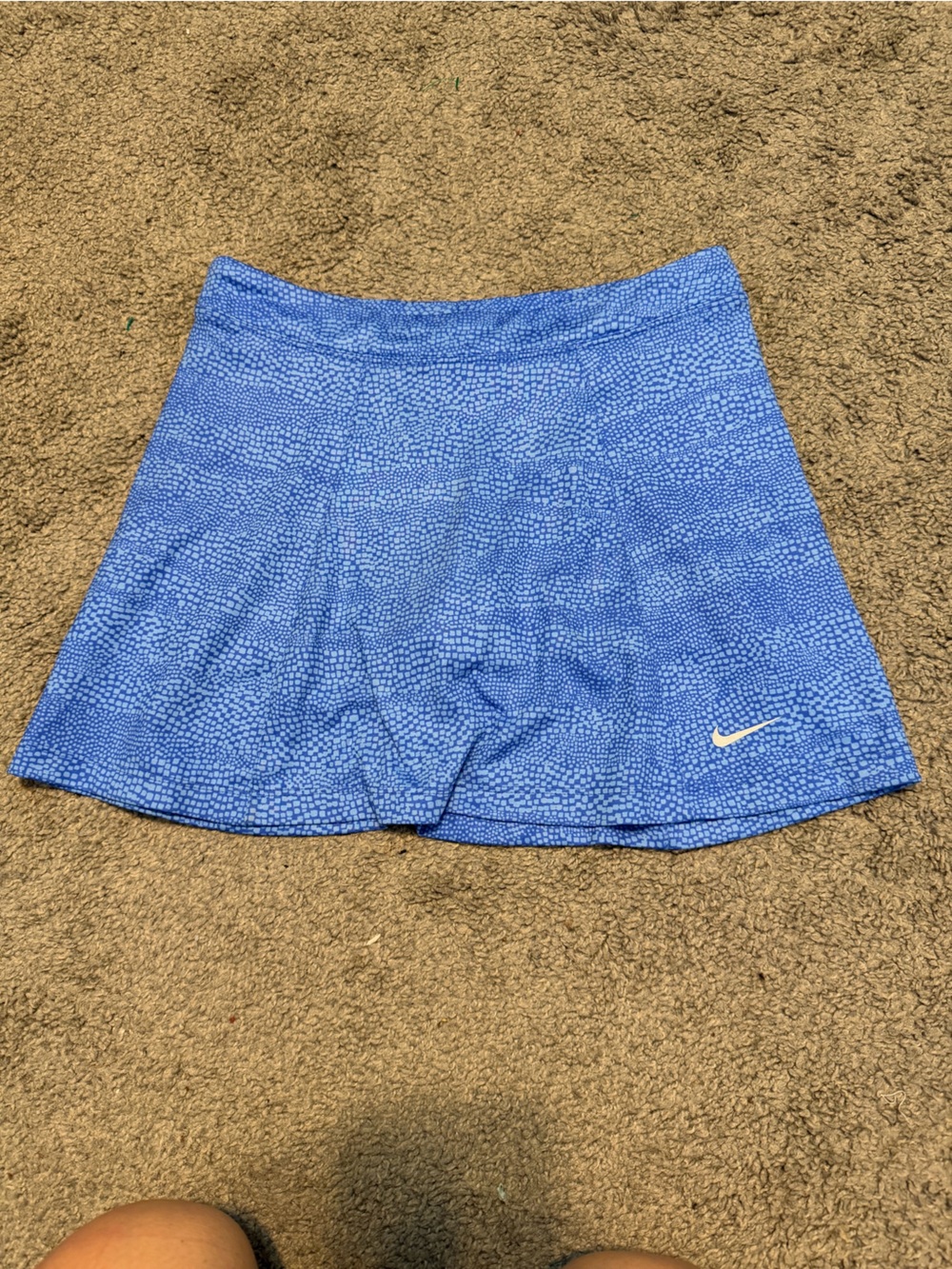 Nike Blue Printed Women's Shorts
